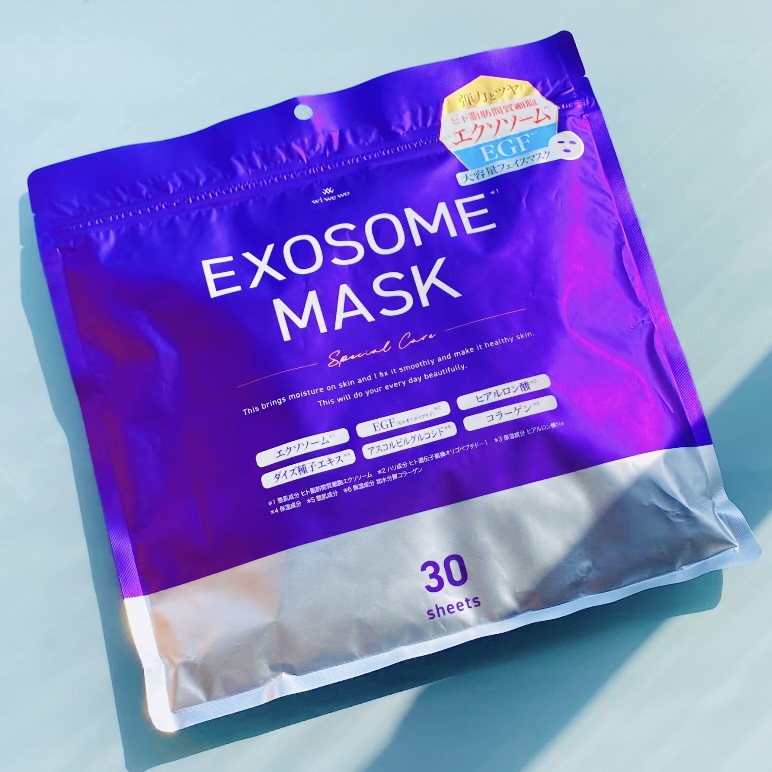 EXOSOMEフェイスマスク/wiwewo/シートマスク・パックを使ったクチコミ（1枚目）