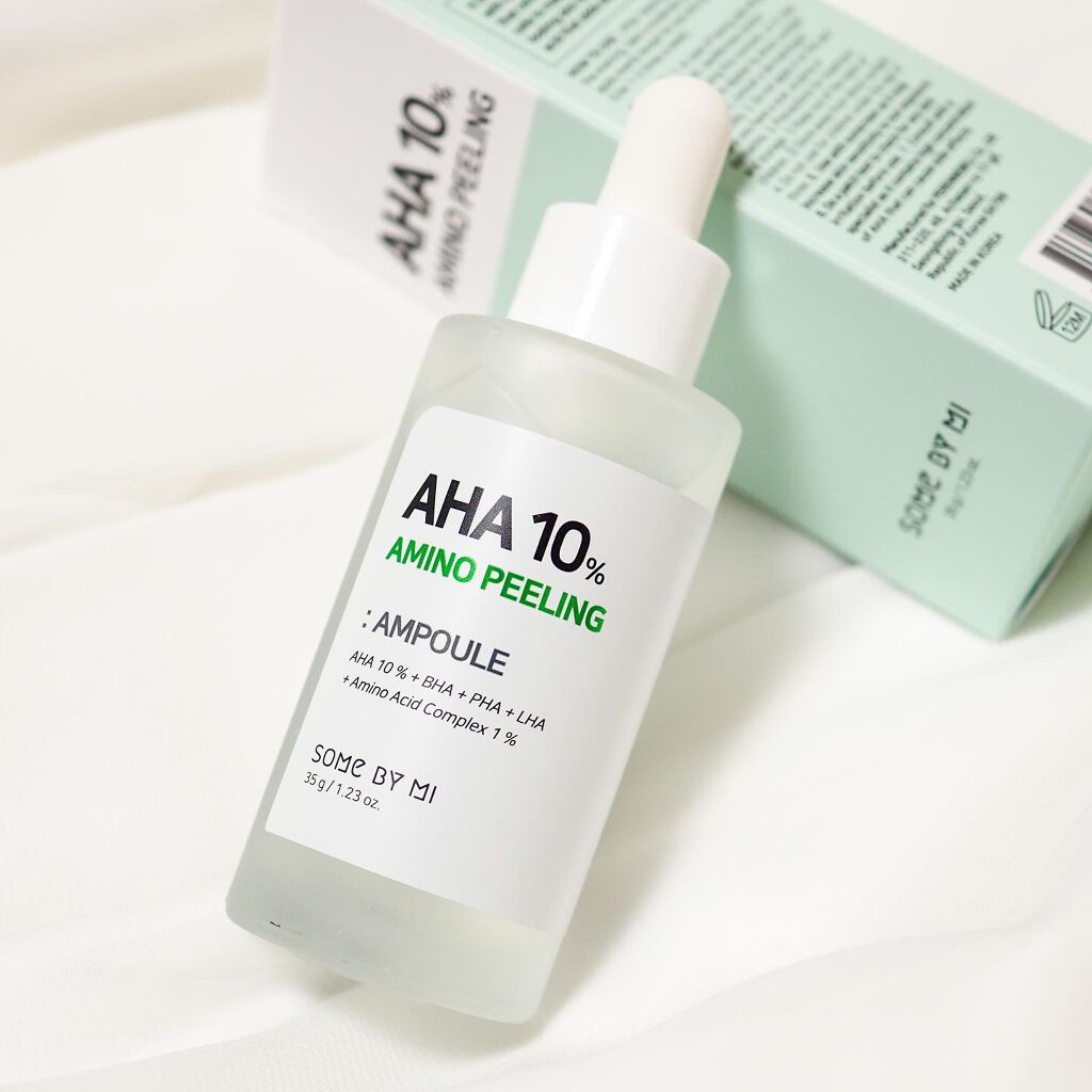 AHA 10%アミノピーリングアンプル/SOME BY MI/美容液の動画クチコミ1つ目