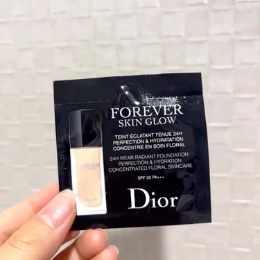 ディオールスキン フォーエヴァー フルイド グロウ/Dior/リキッドファンデーションの動画クチコミ1つ目