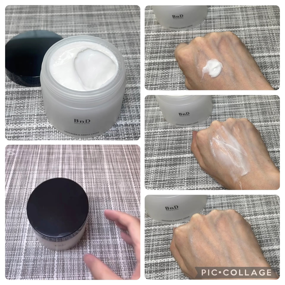 BnDアンダーアームクリーム(ボディクリーム)/BnD/デリケートゾーンケアを使ったクチコミ（2枚目）