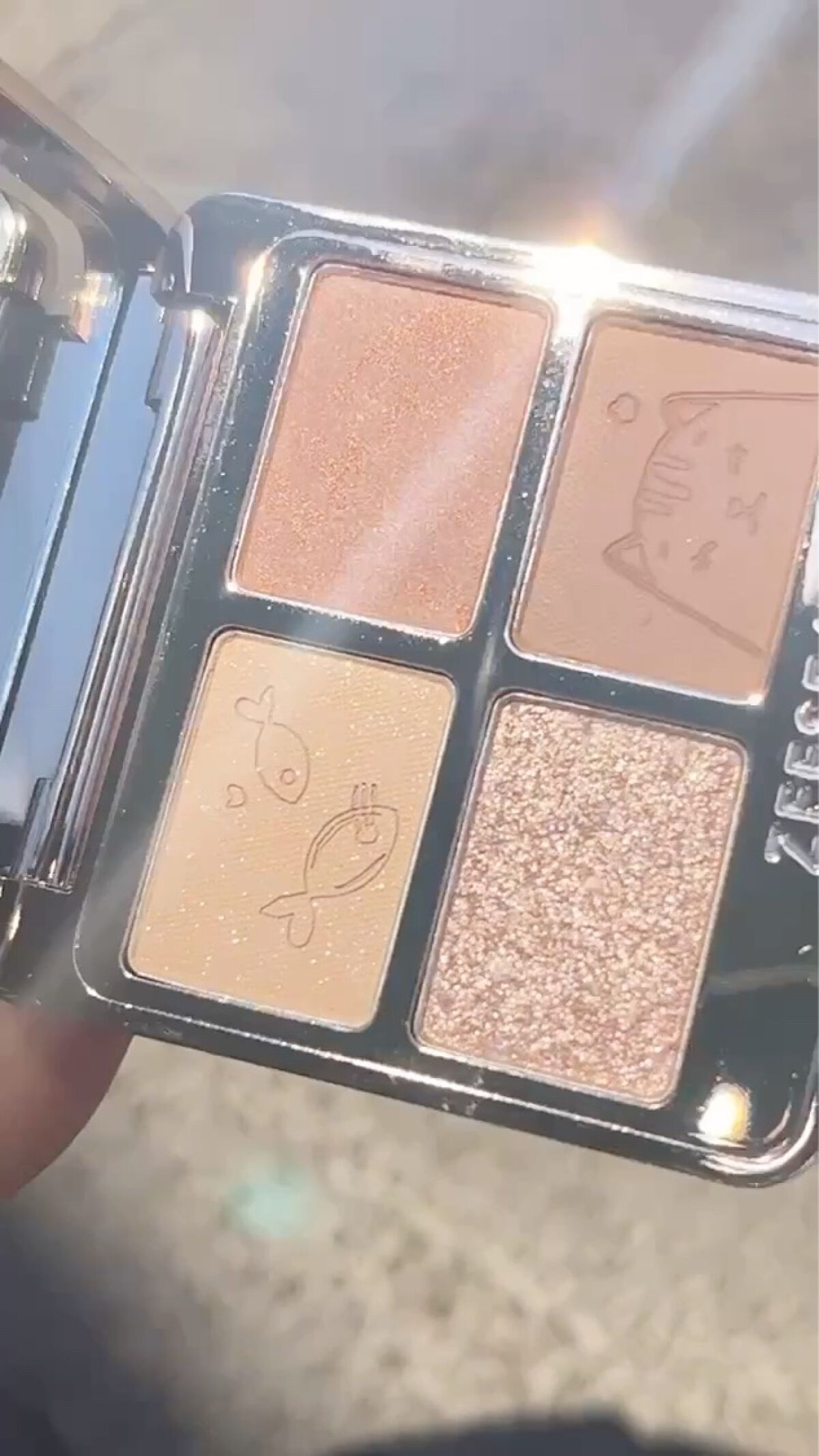 アニマルアイシャドウ(4シェード)/ZEESEA/アイシャドウパレットを使ったクチコミ（2枚目）