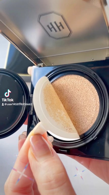 レタッチフィルターファンデーション/H×H/クッションファンデーションの人気ショート動画