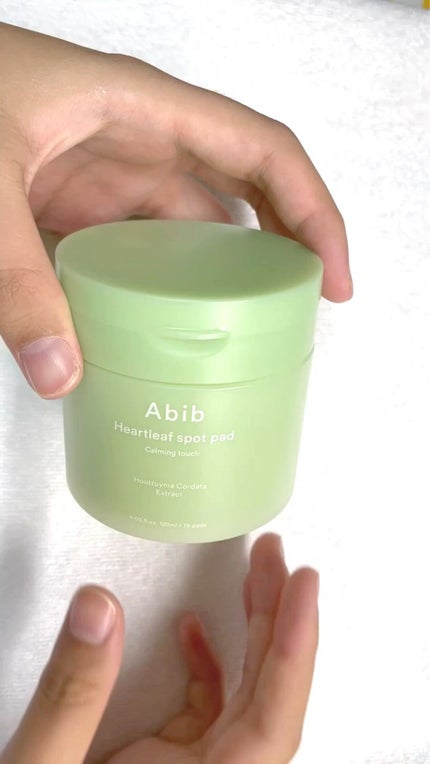 ドクダミカーミングタッチスポットパッド/Abib /トナーパッドの人気ショート動画