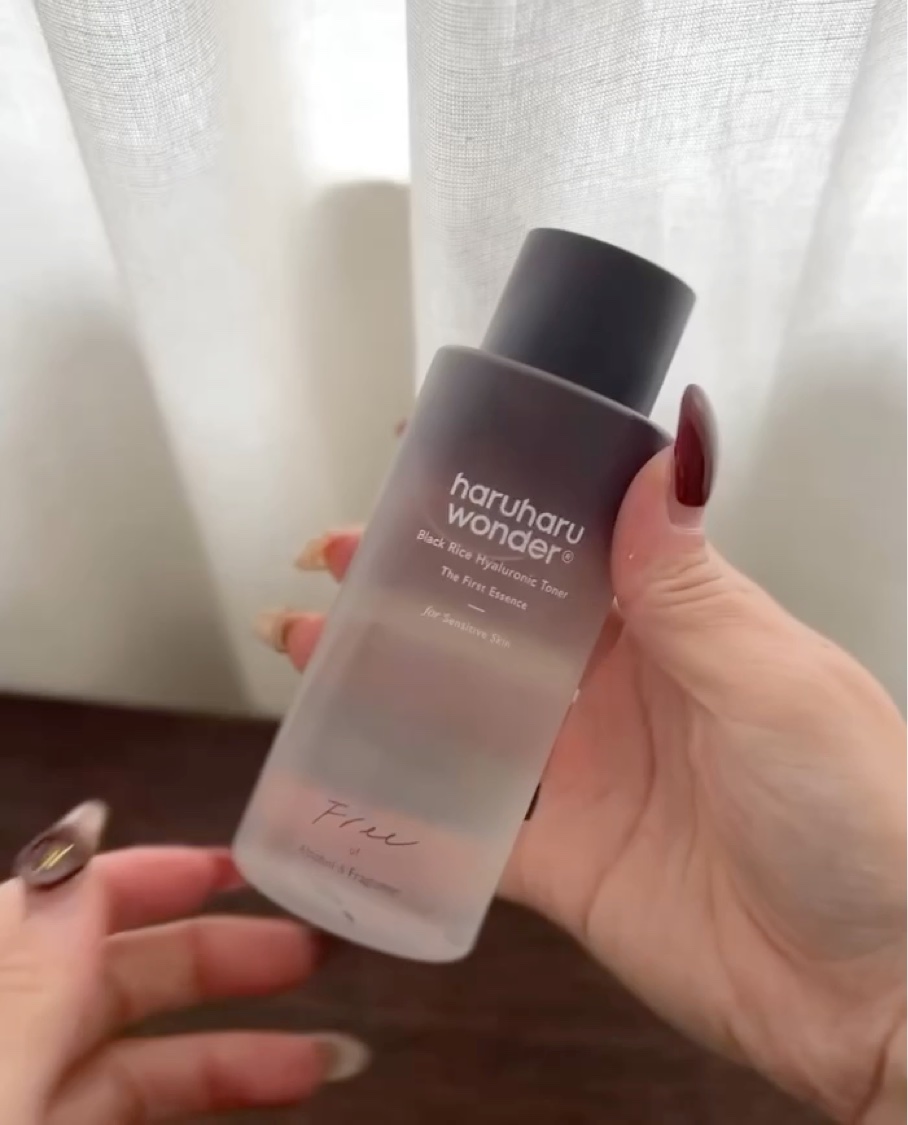 ブラックライス ヒアルロニックトナー/haruharu wonder/化粧水を使ったクチコミ（3枚目）