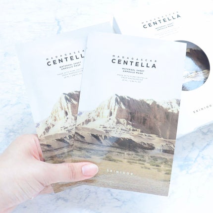 センテラ ウォーターゲルシートアンプルマスク/SKIN1004/シートマスク・パックの人気ショート動画