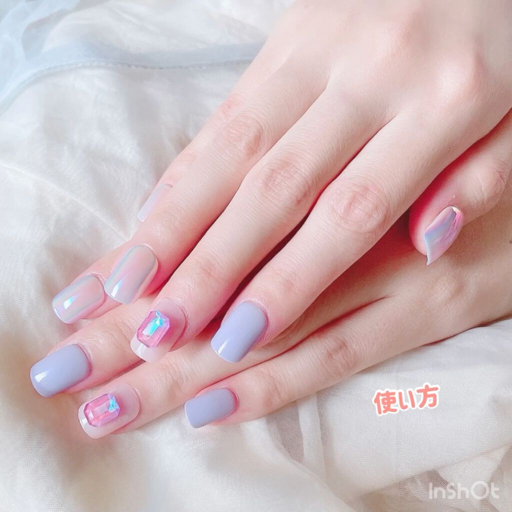 試してみた ワンタッチネイルチップ Gelato Factory Lips