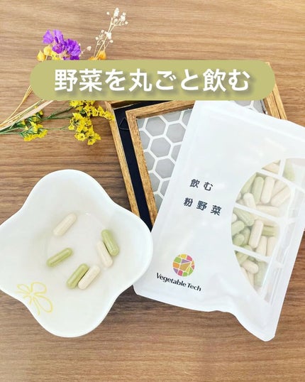 飲む粉野菜/ベジタブルテック/健康サプリメントを使ったクチコミ(1枚目)