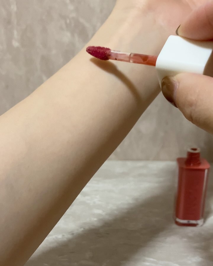 ウォーターグローリップティント/INGA/リップティントを使ったクチコミ（2枚目）