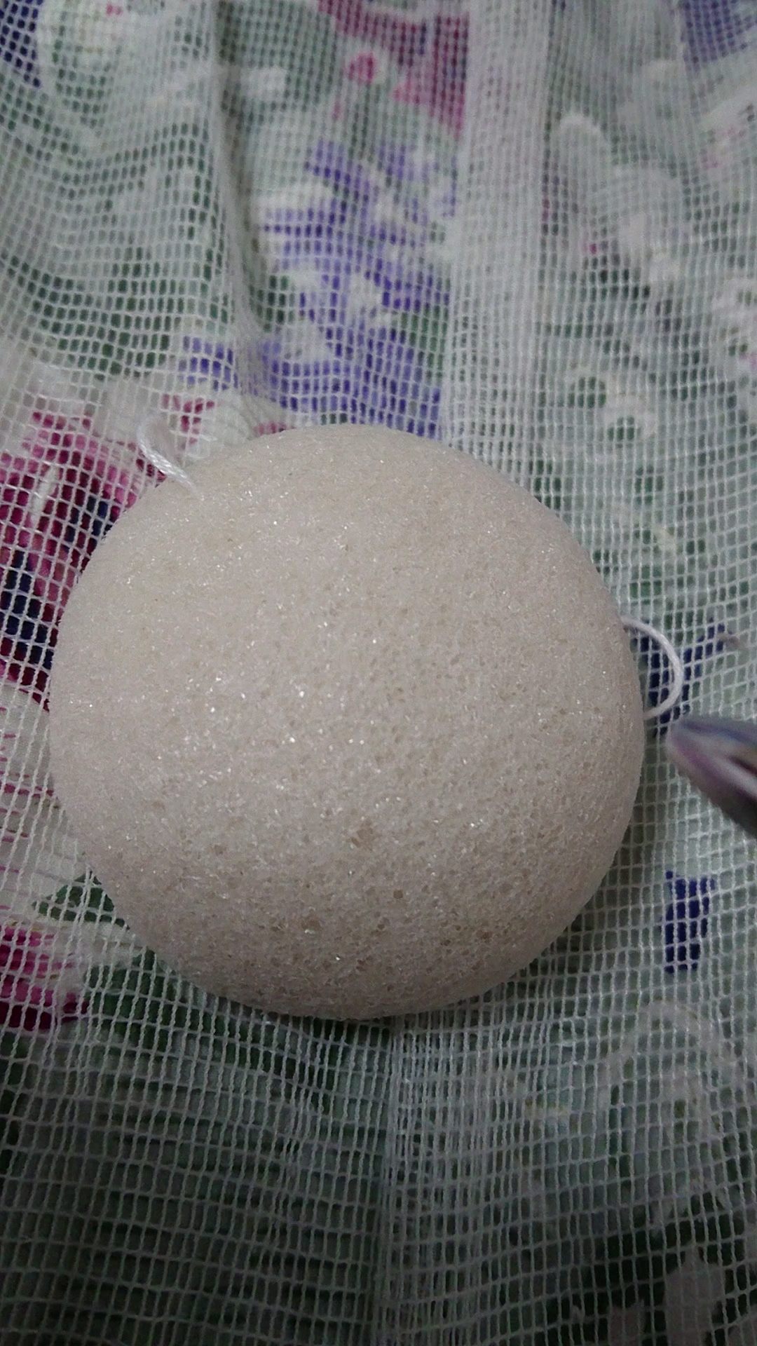 天然こんにゃくパフ/DAISO/その他スキンケアグッズを使ったクチコミ（2枚目）