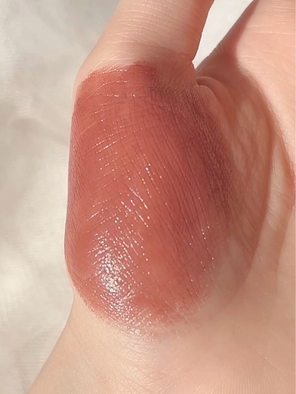 メルティールミナスルージュ（ティントタイプ）/キャンメイク/リップティントを使ったクチコミ（3枚目）