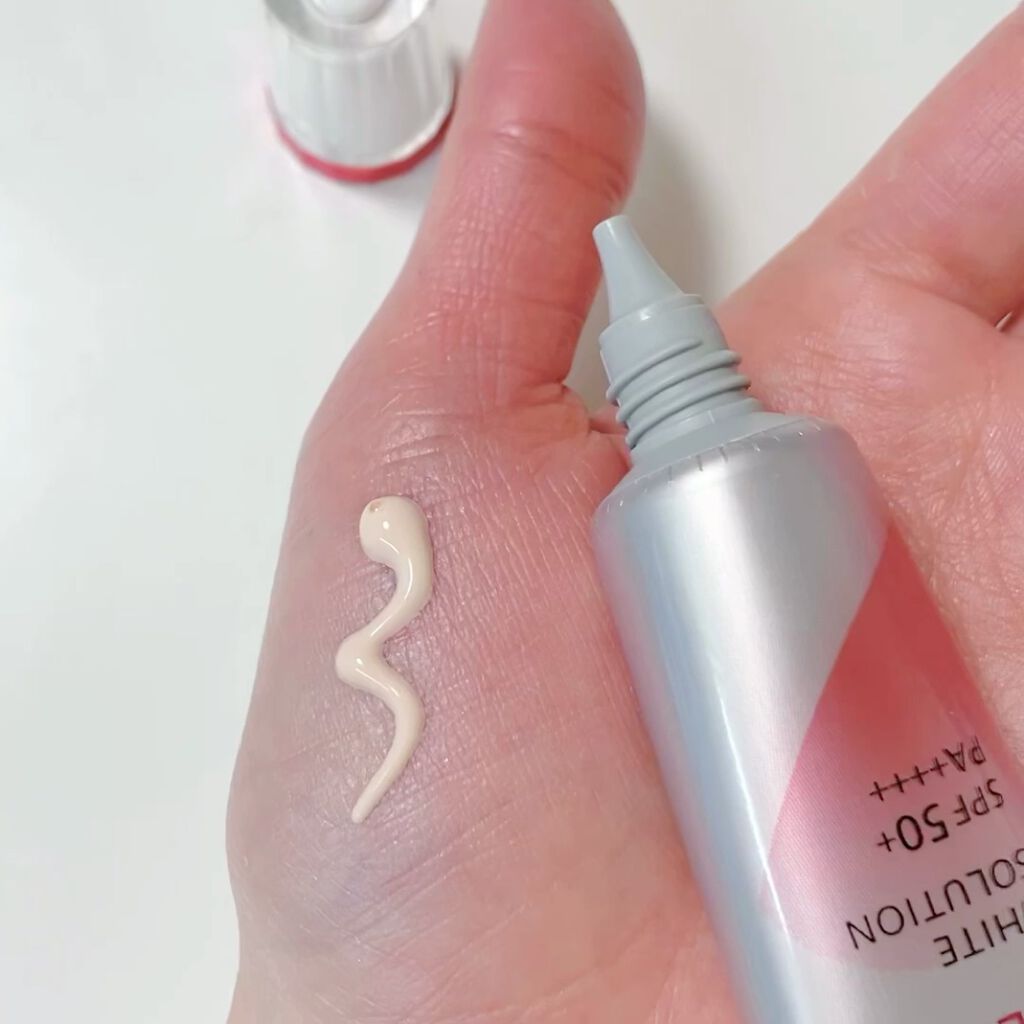 D-UVクリア ホワイトソリューション/アスタリフト/日焼け止めクリームを使ったクチコミ（2枚目）