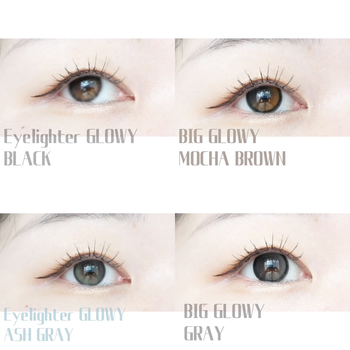 Eyelighter Glowy 1Month/OLENS/カラーコンタクトレンズを使ったクチコミ（2枚目）