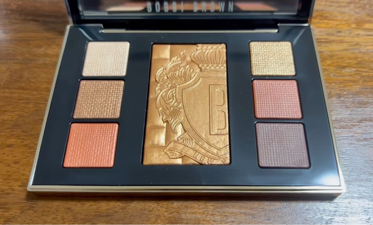 リュクス アイ & チーク パレット コパーグロウ/BOBBI BROWN/アイシャドウパレットを使ったクチコミ（2枚目）