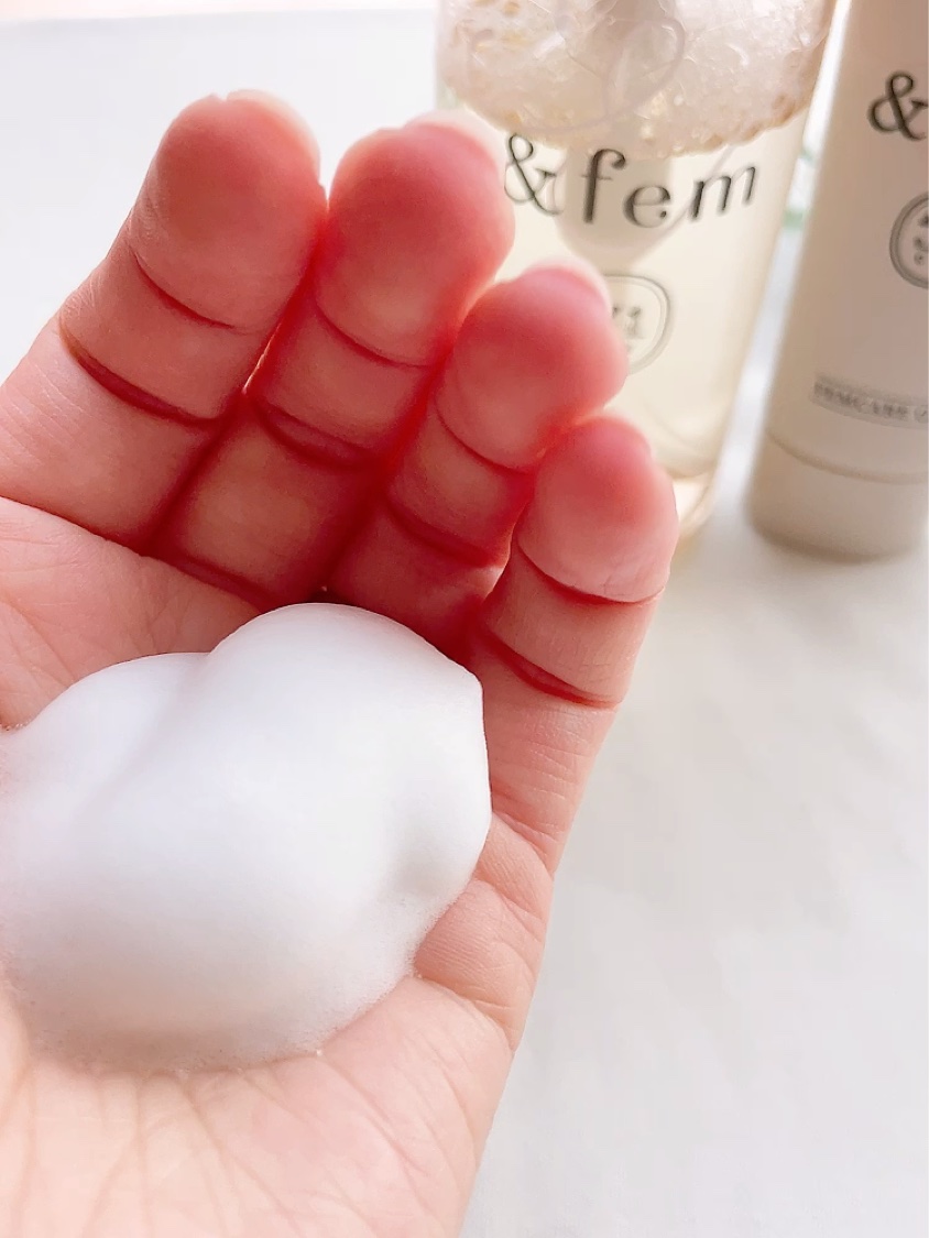 アンドフェム フェムケア泡ソープ/＆fem/デリケートゾーンケアを使ったクチコミ（3枚目）