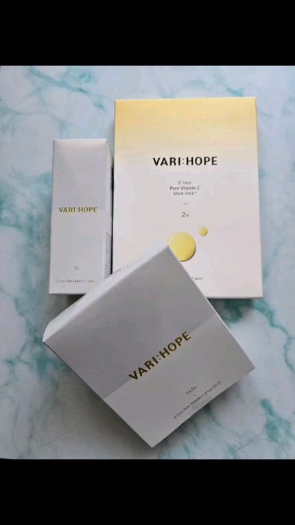 ピュアビタミンCマスクパック/VARI:HOPE/シートマスク・パックの人気ショート動画