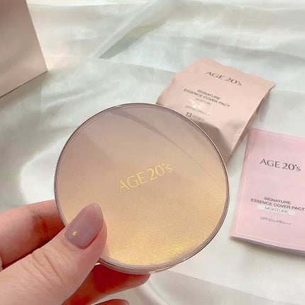 エッセンス カバー パクト モイスチャー/AGE20’s/リキッドファンデーションを使ったクチコミ(6枚目)