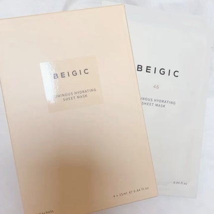ルミナスハイドレーティングシートマスク/BEIGIC/シートマスク・パックの人気ショート動画