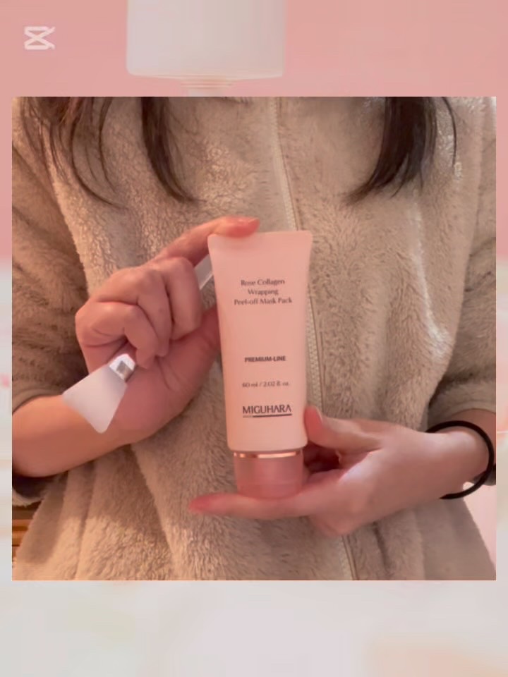ローズコラーゲンラッピングピールオフマスクパック/MIGUHARA/洗い流すパック・マスクを使ったクチコミ（3枚目）