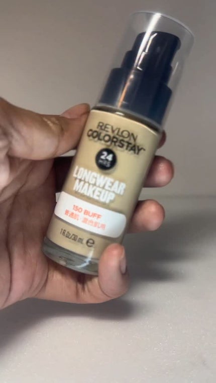 カラーステイ ロングウェア メイクアップ/REVLON/リキッドファンデーションの人気ショート動画