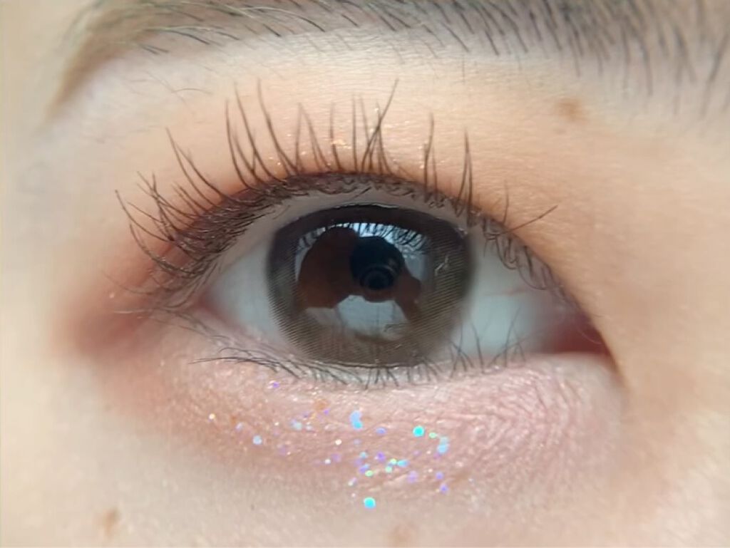 Cherry Love グリッター リキッドアイシャドウ/FlowerKnows/グリッターを使ったクチコミ（2枚目）