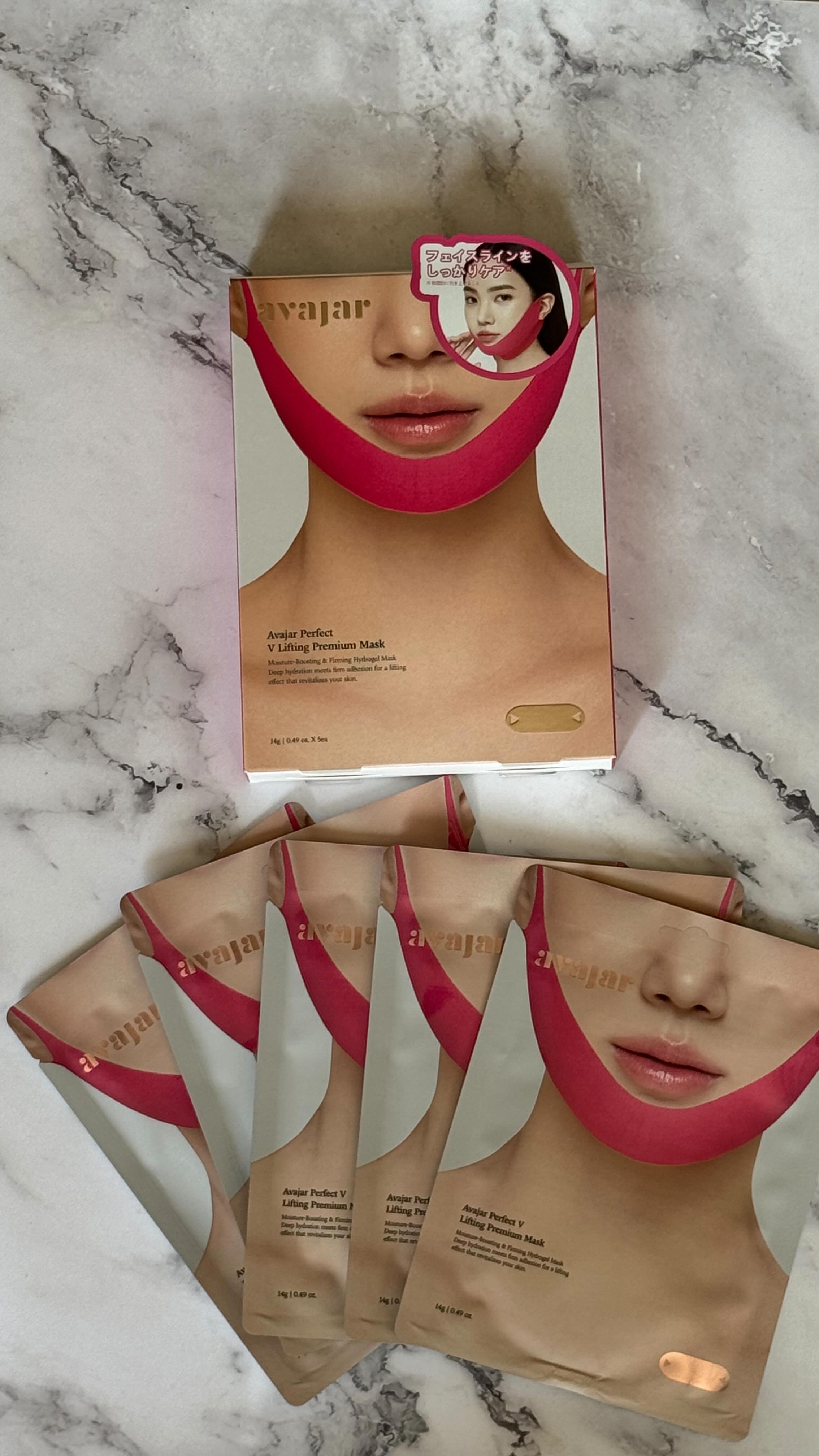 エイバジャル パーフェクトVリフティング プレミアムマスク/avajar/シートマスク・パックを使ったクチコミ（1枚目）