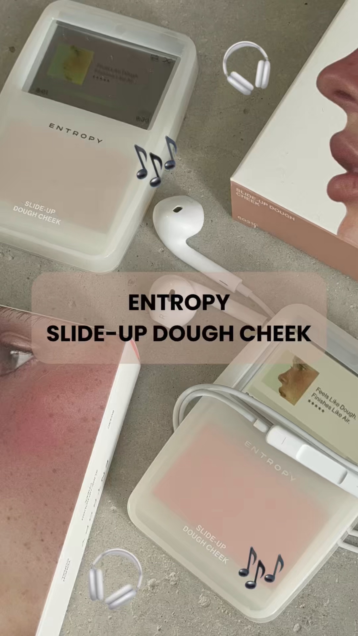 スライドアップドウチーク/ENTROPY/ジェル・クリームチークの動画クチコミ3つ目