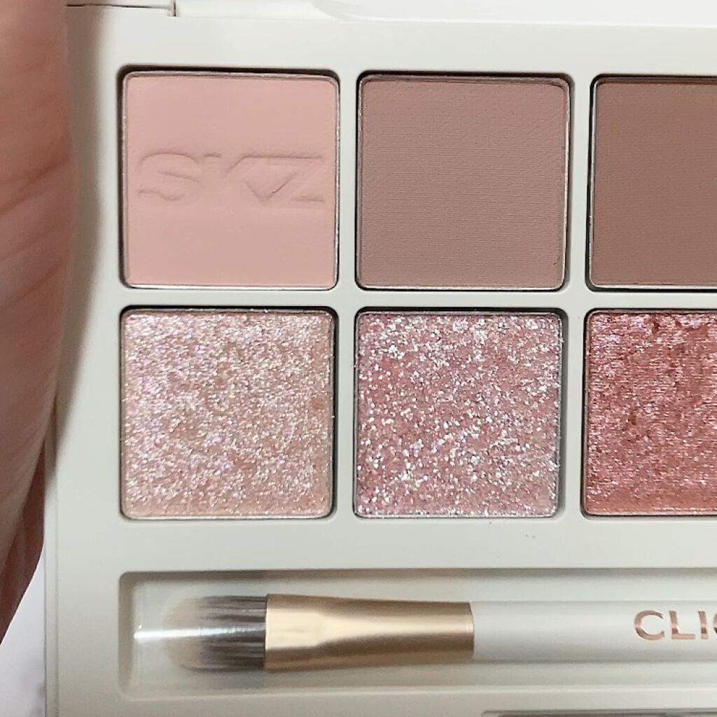 straykids限定カラープロアイパレット/CLIO/アイシャドウパレットを使ったクチコミ（3枚目）