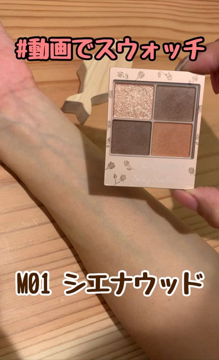 シルキースフレアイズ(マットタイプ)/キャンメイク/アイシャドウパレットの人気ショート動画