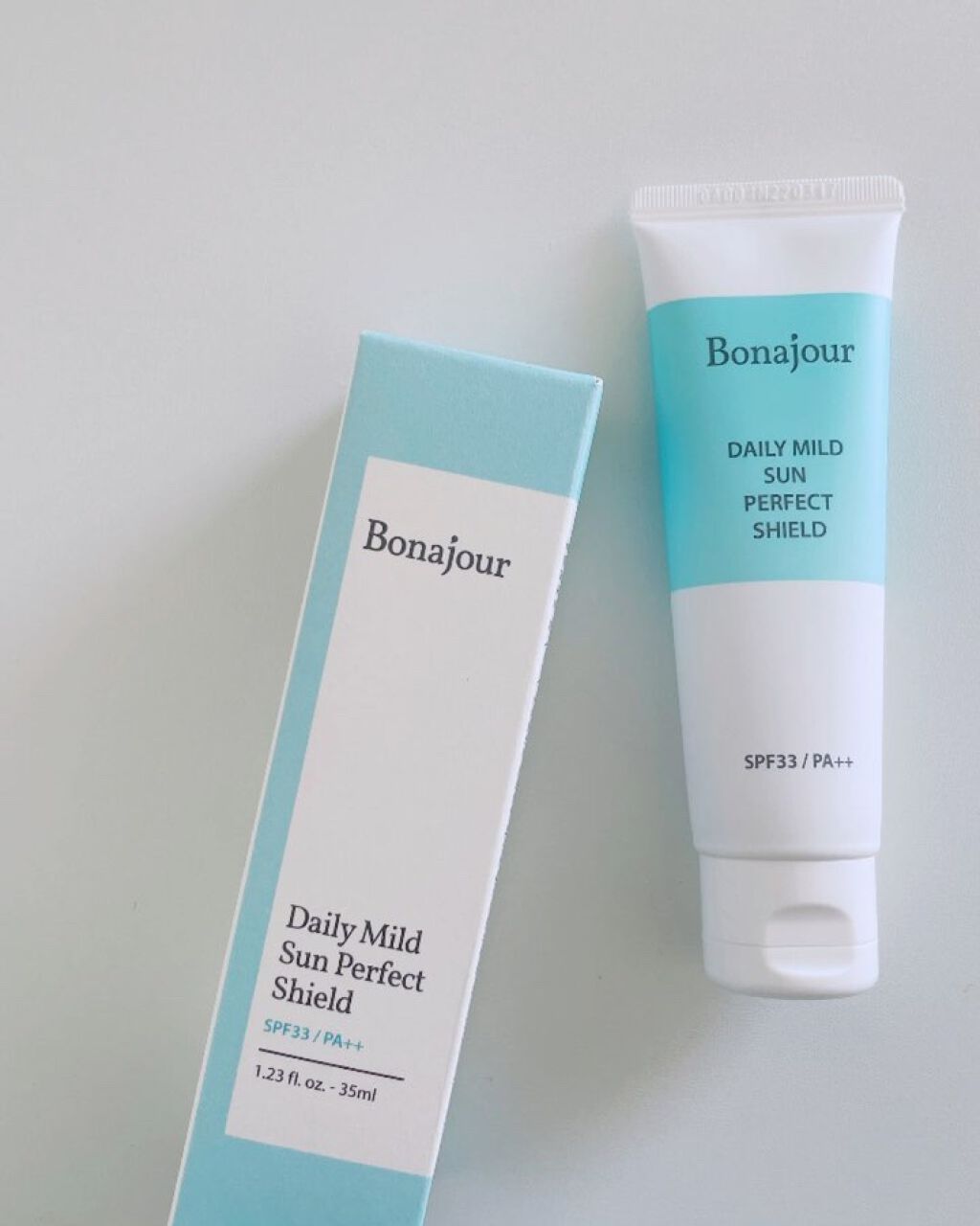 デイリーマイルドサンクリーム/Bonajour/日焼け止めクリームを使ったクチコミ（1枚目）