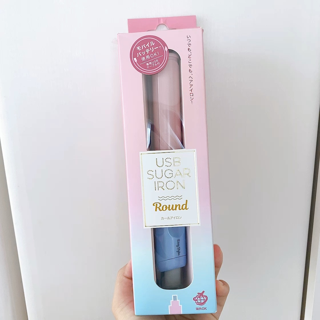 EasyStyler USB SUGAR IRON ROUND/コジット/その他ヘアアイロンを使ったクチコミ（1枚目）