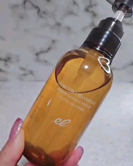 シンクロシャンプー ファム DAMAGE REPAIR/シンクロトリートメント DAMAGE REPAIR/ELECTRON/市販シャンプーを使ったクチコミ(5枚目)