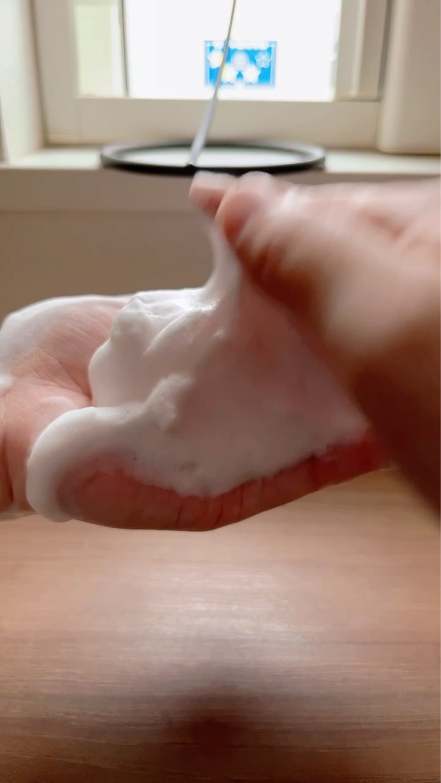 フェイスウォッシュ019 ピンククレイ/BEAW./洗顔フォームの動画クチコミ2つ目