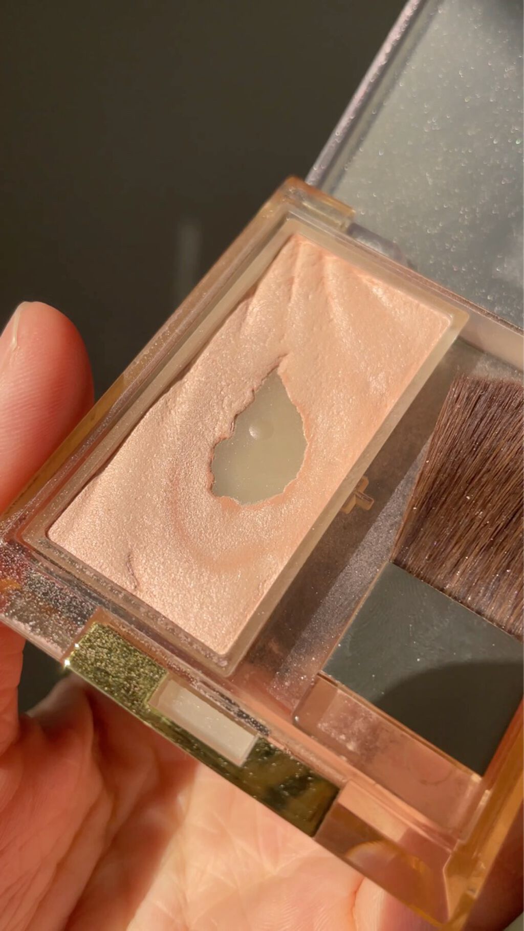 ドレープド シマーグロウ/excel/パウダーハイライトを使ったクチコミ（2枚目）