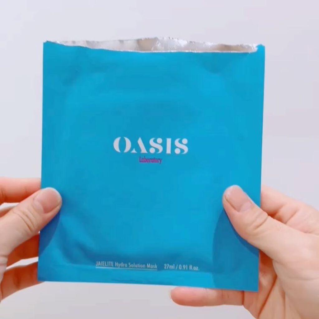 ジャイエライト ハイドラ ソリューション マスク/オアシス/シートマスク・パックを使ったクチコミ（2枚目）