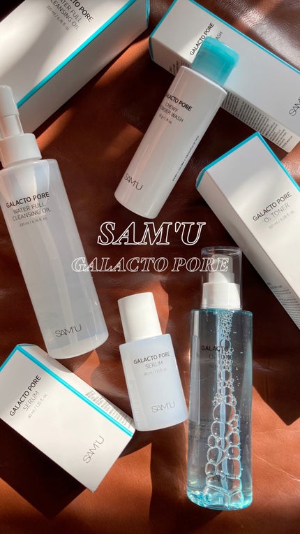 サミュ ガラクトポア ウォーターフル クレンジングオイル/SAM'U/オイルクレンジングの人気ショート動画
