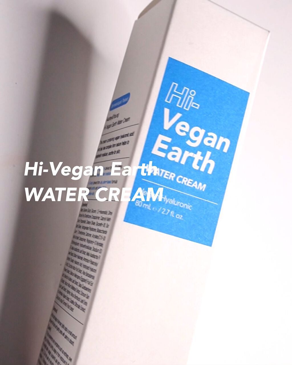 Hi-VeganEarth WATERCREAM/Audrey&Young/フェイスクリームを使ったクチコミ（1枚目）