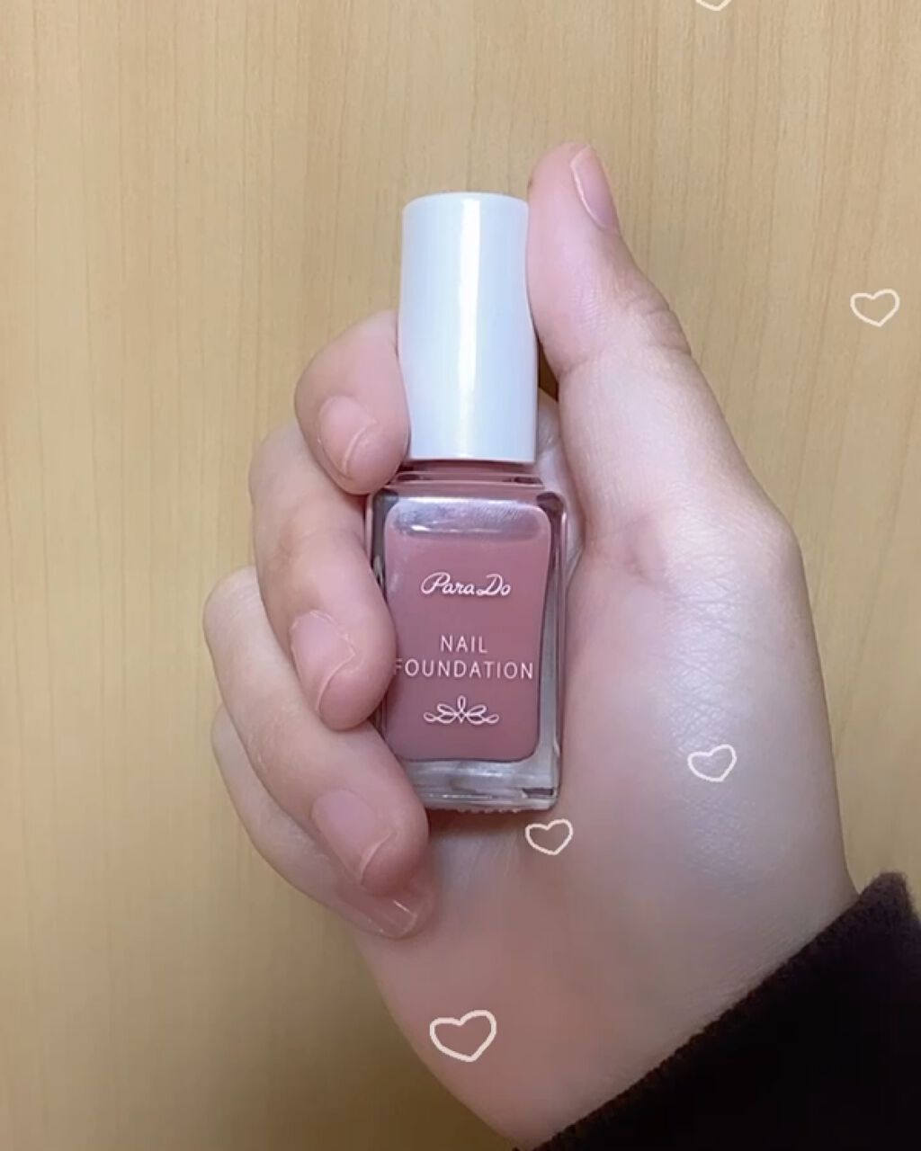 ネイルファンデーション/パラドゥ/マニキュアを使ったクチコミ（2枚目）