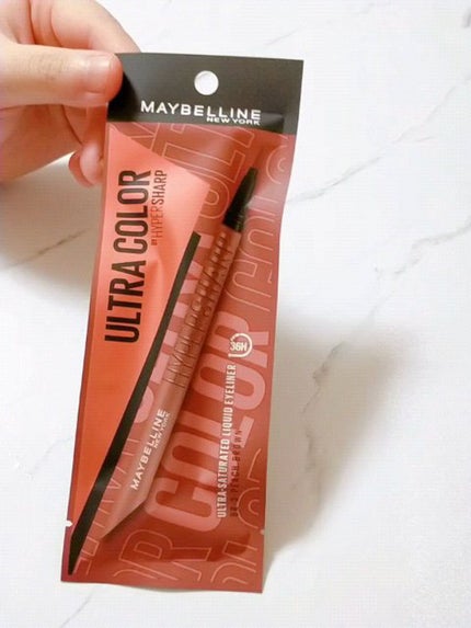 ウルトラカラー アイライナー/MAYBELLINE NEW YORK/リキッドアイライナーの人気ショート動画