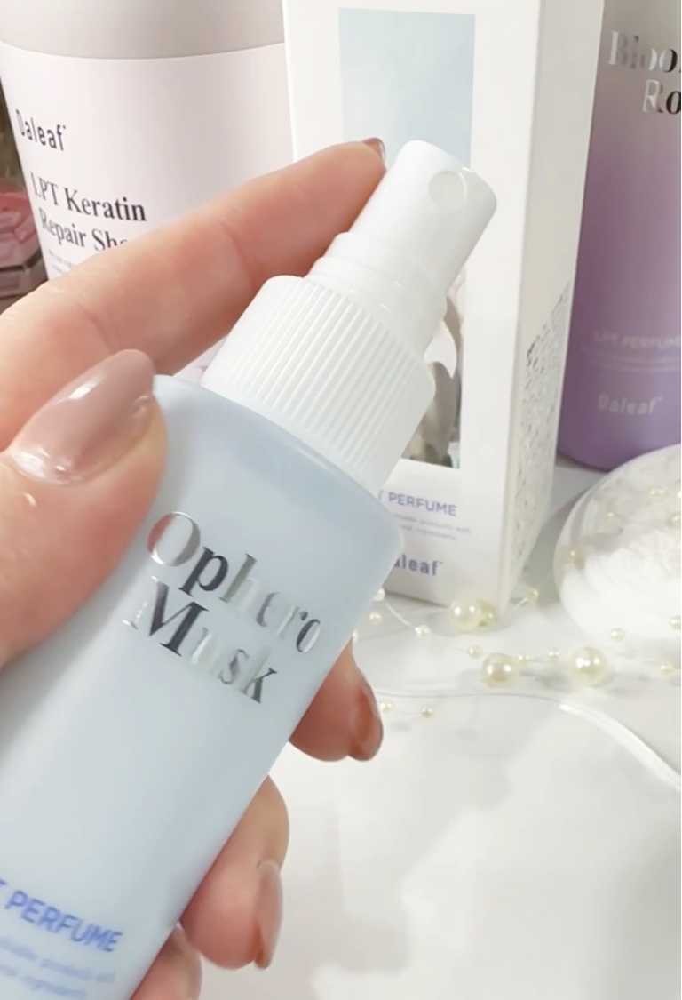 パフュームヘアパックインミスト Ophero Musk/Daleaf/アウトバストリートメントを使ったクチコミ（3枚目）
