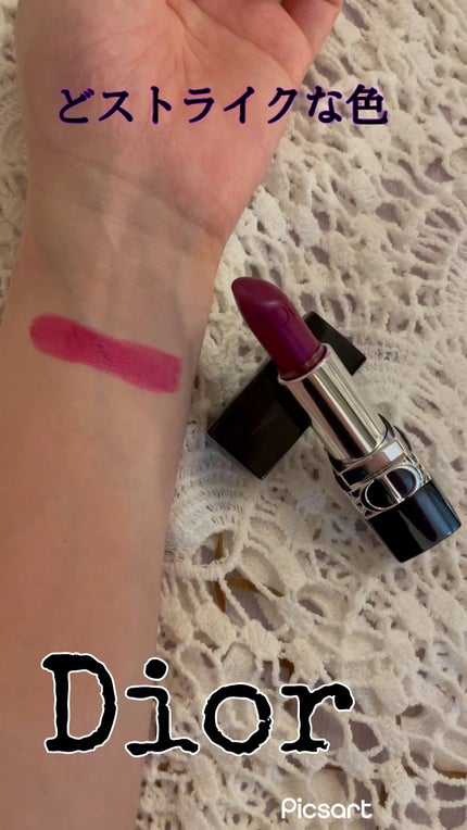 ルージュ ディオール/Dior/口紅の人気ショート動画