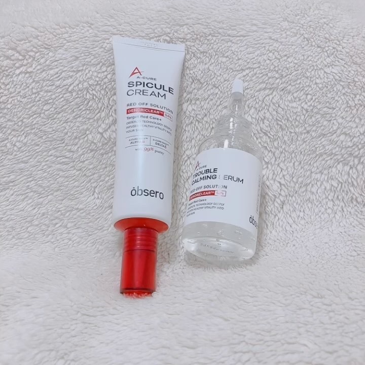 エーキュアスピキュールクリーム/obsero/フェイスクリームの動画クチコミ3つ目