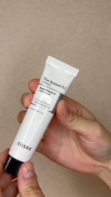 RXザ・レチノール0.1クリーム/COSRX/フェイスクリームの人気ショート動画
