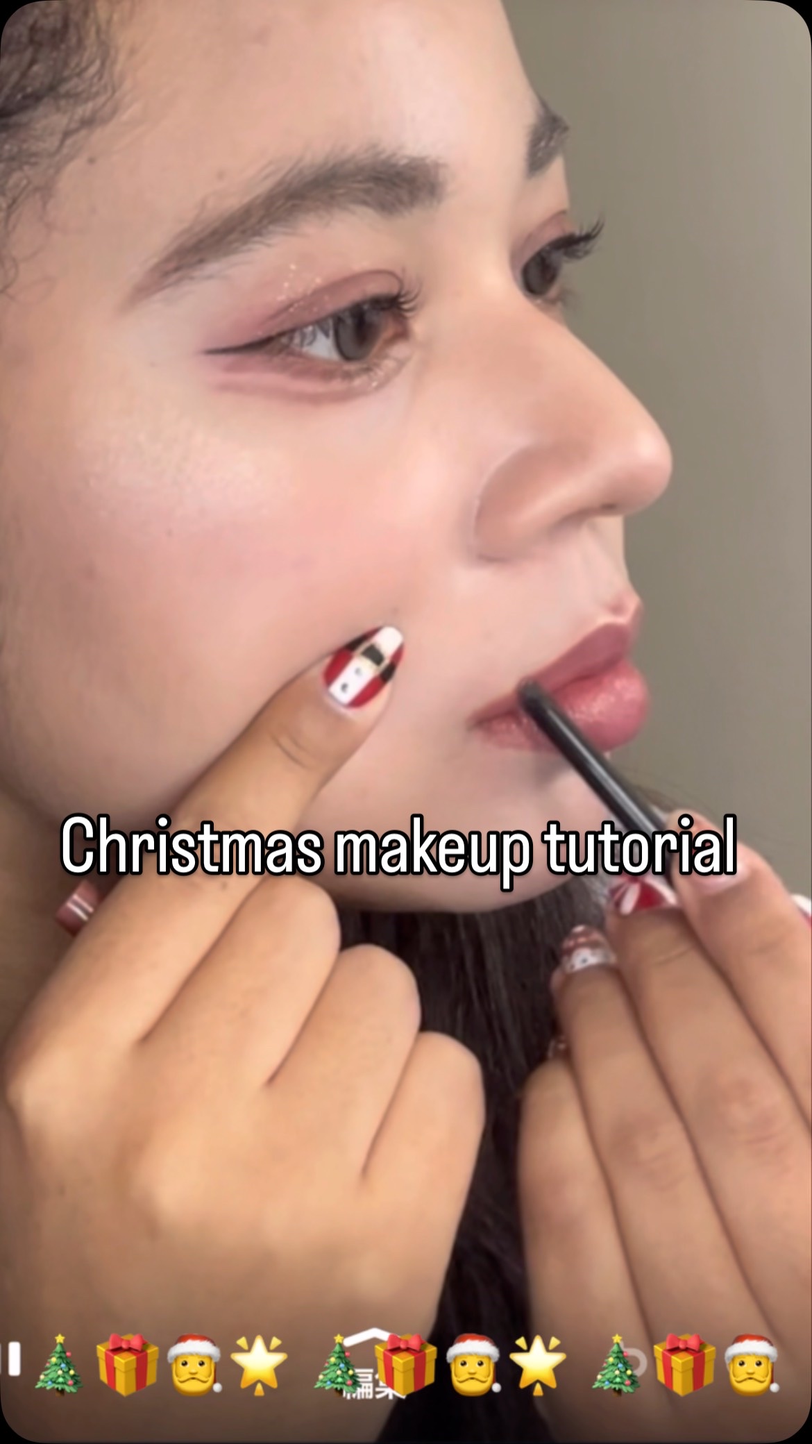 パウダーリップ＆チーク/AMUSE/パウダーチークの動画クチコミ3つ目