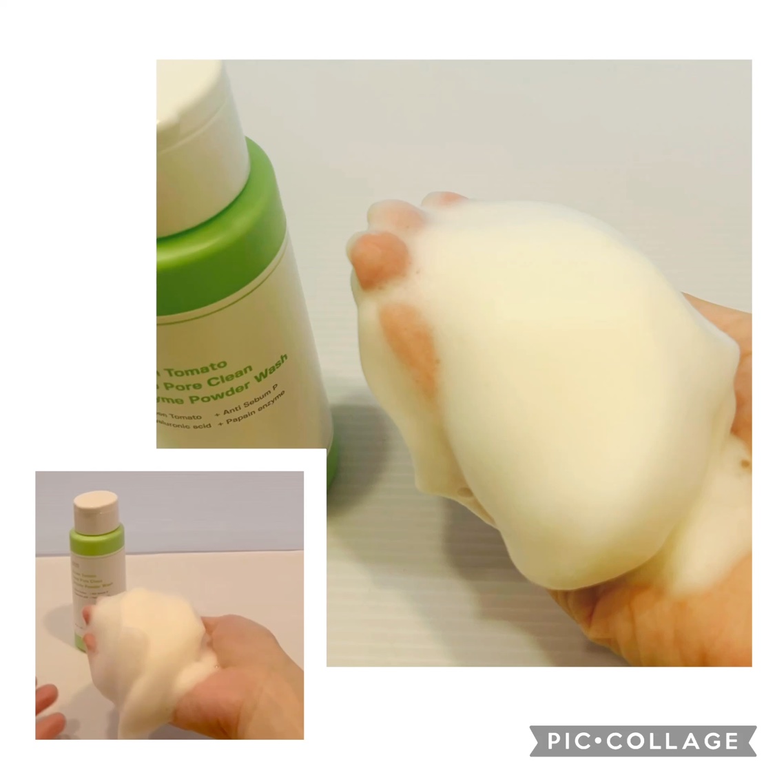 グリーントマトパウダーウォッシュ/SUNGBOON EDITOR（成分エディター）/洗顔パウダーの動画クチコミ2つ目