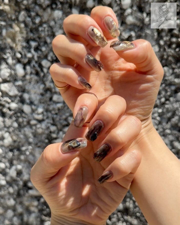 プラチナボンドデュオ/KOKOIST/ジェルネイルを使ったクチコミ（2枚目）