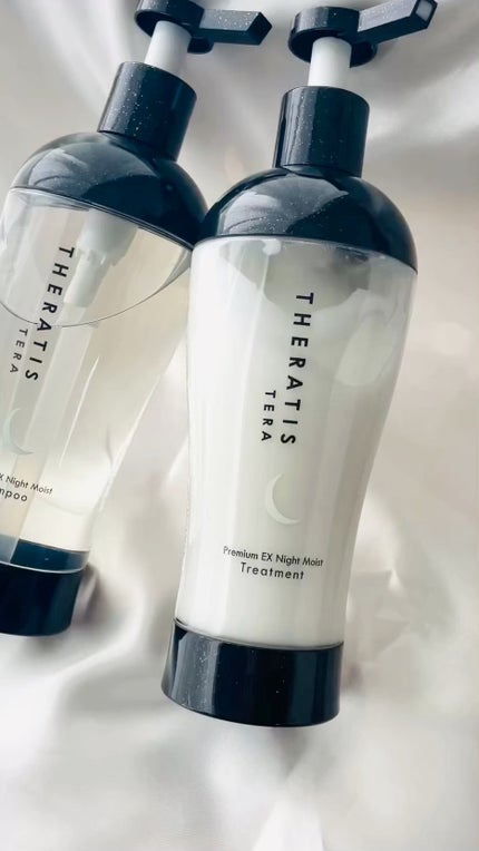 セラティス テラ プレミアム EX ナイト モイスト シャンプー/ヘアトリートメント/THERATIS/市販シャンプーの人気ショート動画
