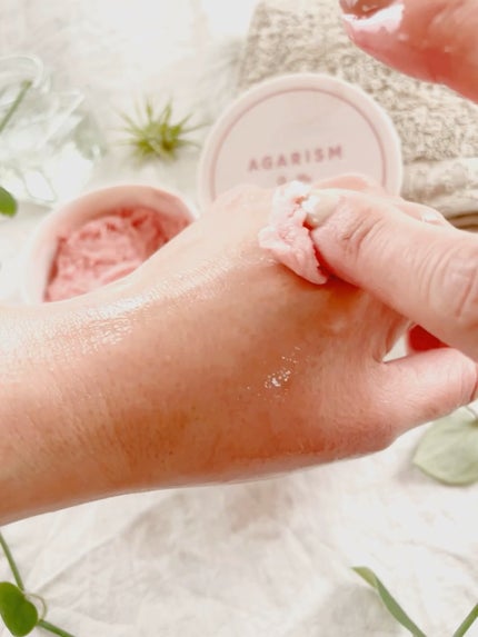 キューミースウィートボムタラソスクラブ ピオニーブーケの香り/AGARISM/ボディスクラブの人気ショート動画