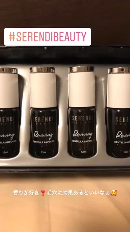 Reviving centella ampoule/SERENDI BEAUTY/美容液の人気ショート動画