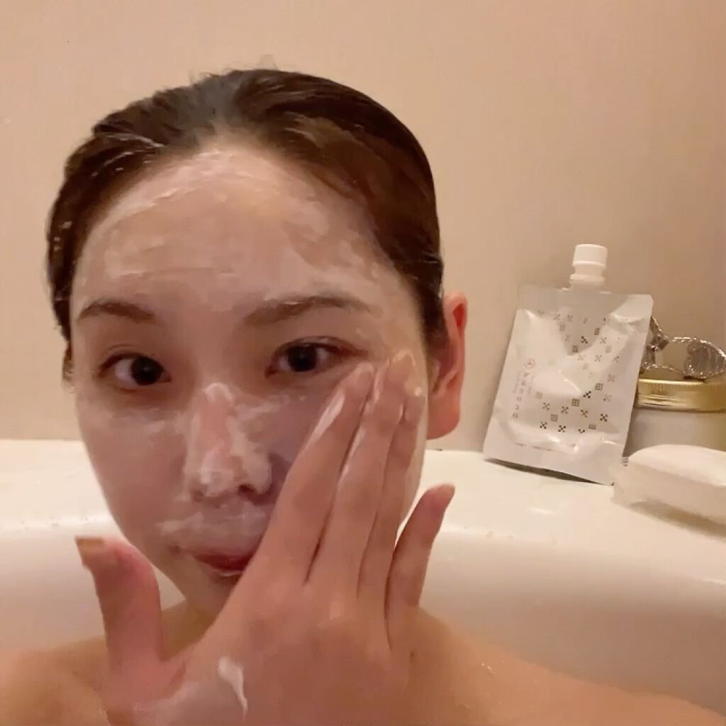 ワココ　白麹と酒粕のフェイスパック/クラブ/洗い流すパック・マスクを使ったクチコミ（2枚目）