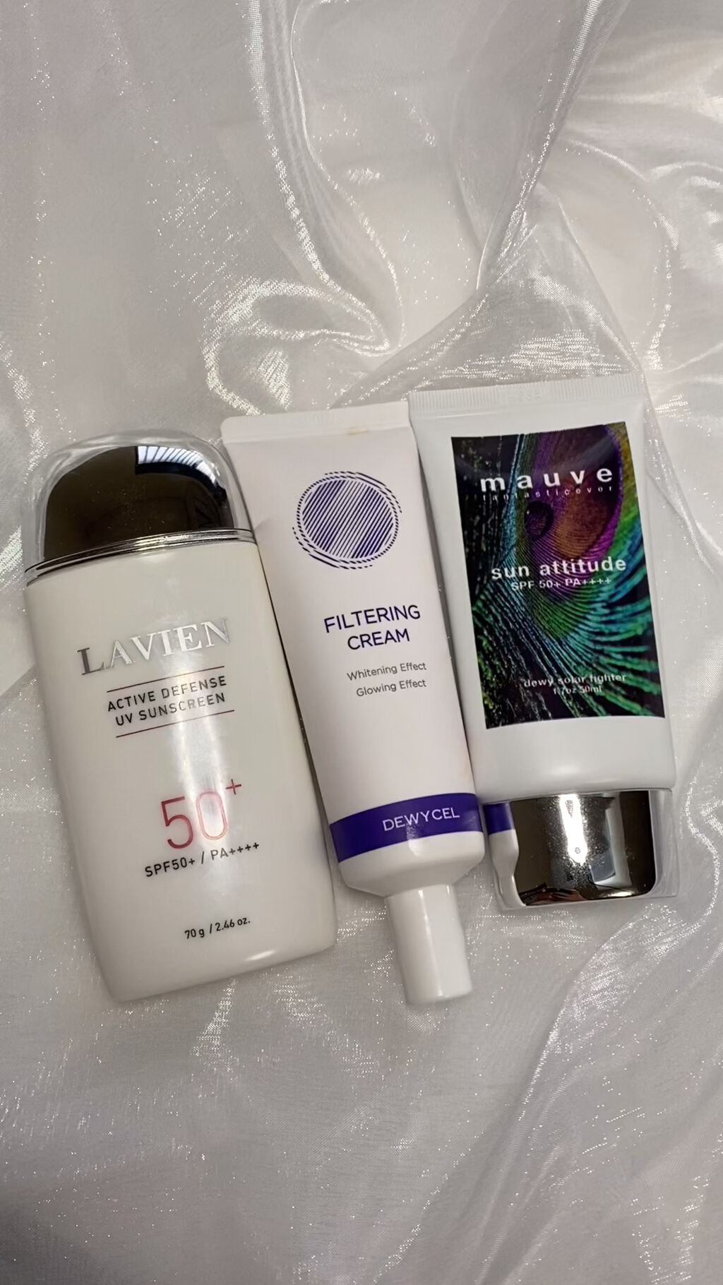 サンアティチュード/mauve fantastic ever/日焼け止めクリームの動画クチコミ3つ目